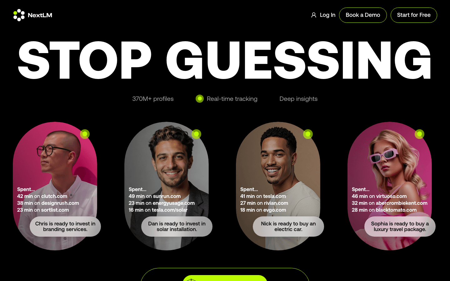 NextLM website